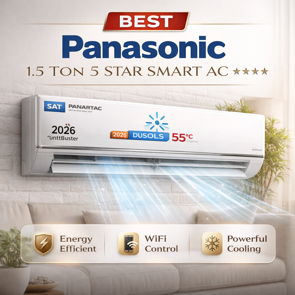 Panasonic 1.5 Ton AC Price in India (2026) – Best Model Reviewed