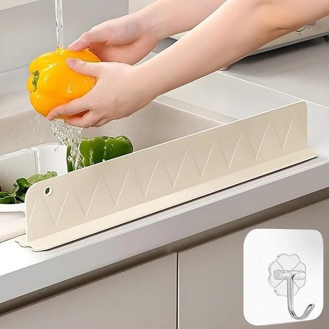 Anti-Splash Kitchen Sink Water Guard Barrier (Pack of 2)
