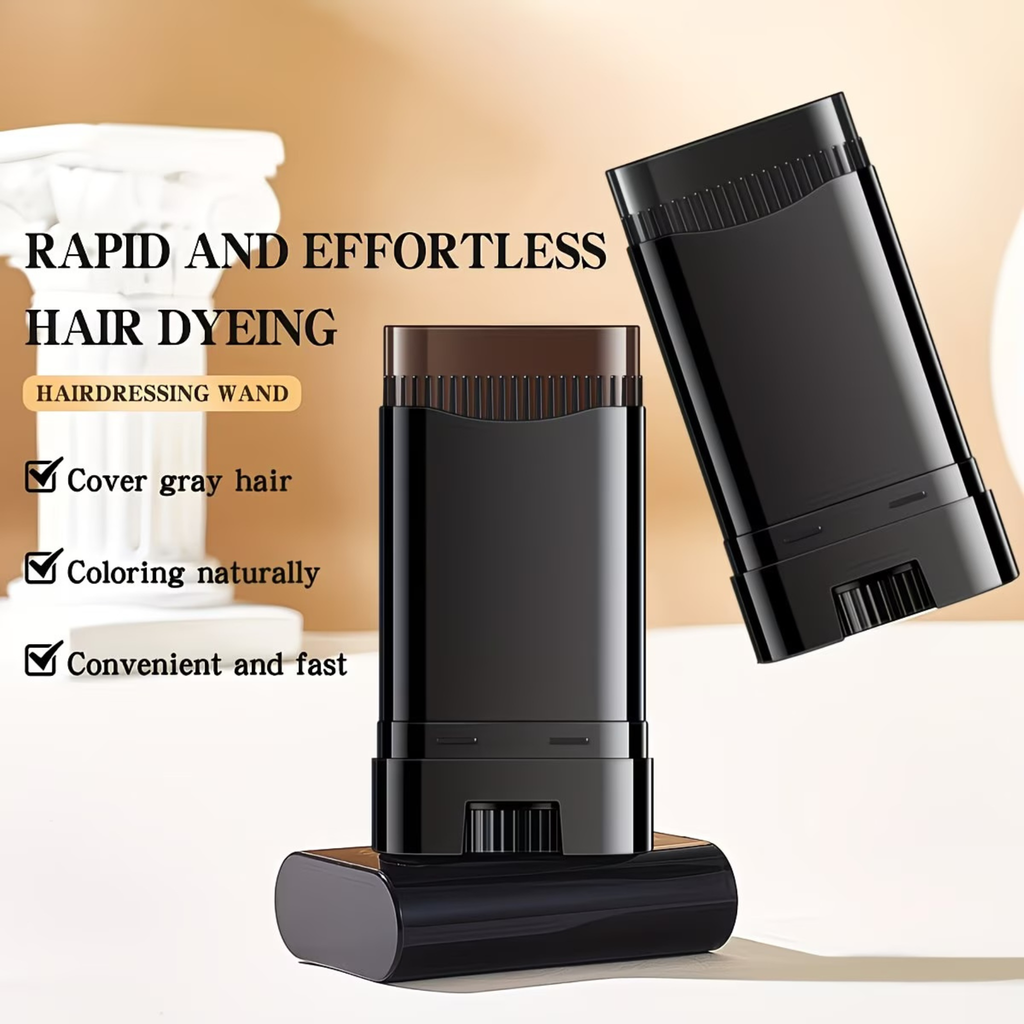 Grey Hair Cover Stick – Instant Root Touch-Up in Seconds | Stay-Put Formula